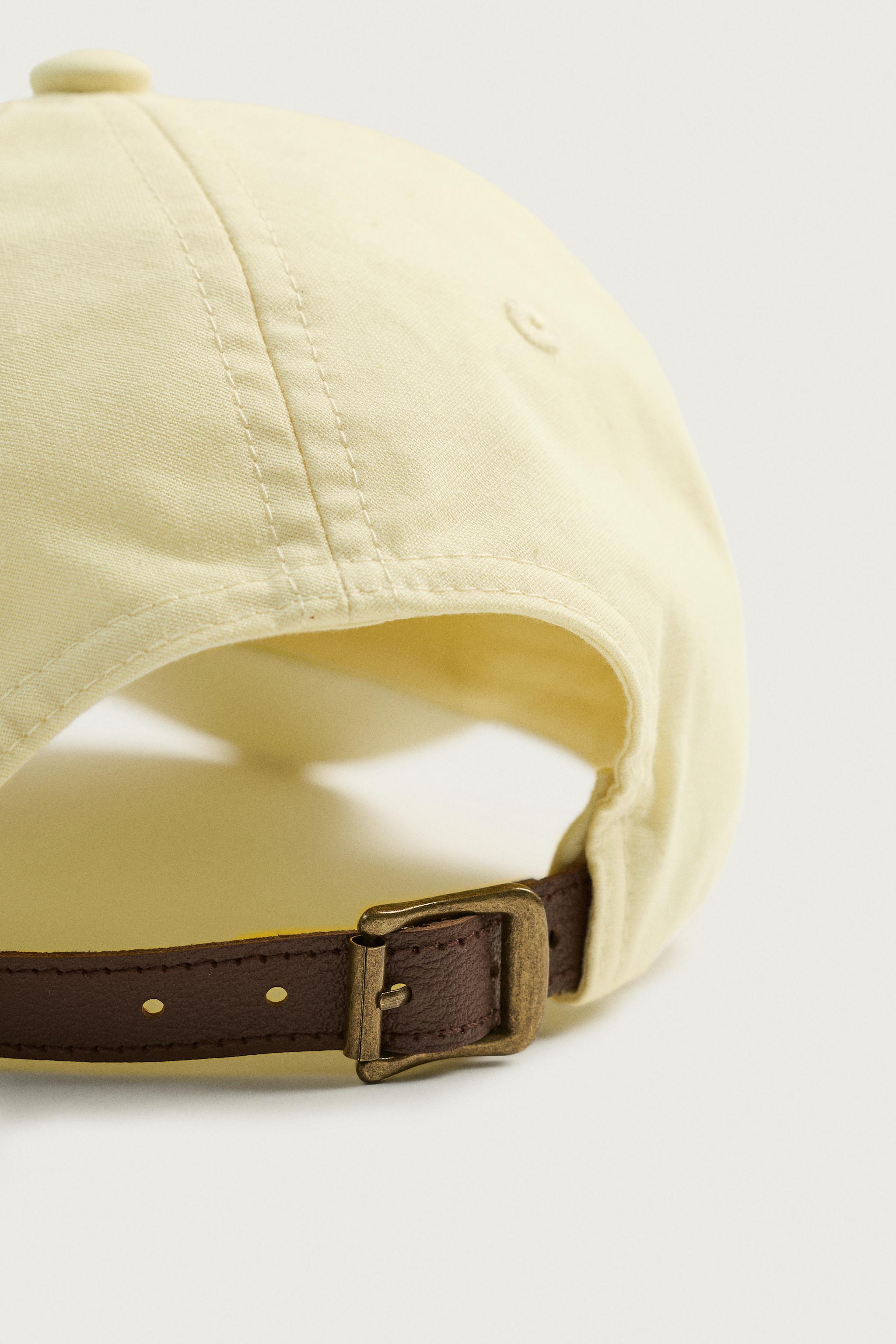EMBROIDERED TEXT CAP